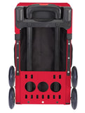 ZÜCA Sport XO Black-Red Rolling Bag