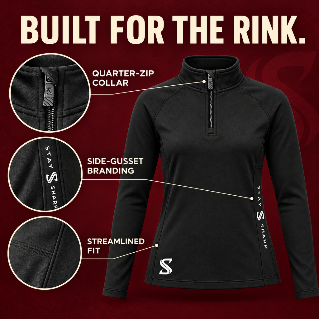 Stay Sharp Flare - 1/4 Zip