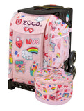 ZÜCA Groovy Vibes Sport Rolling Bag + Lunchbox