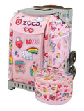 ZÜCA Groovy Vibes Sport Rolling Bag + Lunchbox