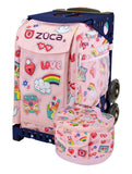ZÜCA Groovy Vibes Sport Rolling Bag + Lunchbox