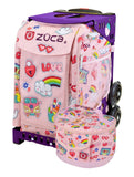 ZÜCA Groovy Vibes Sport Rolling Bag + Lunchbox