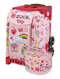 ZÜCA Groovy Vibes Sport Rolling Bag + Lunchbox