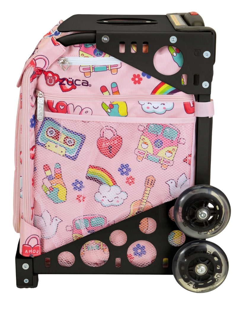 ZÜCA Groovy Vibes Sport Rolling Bag + Lunchbox