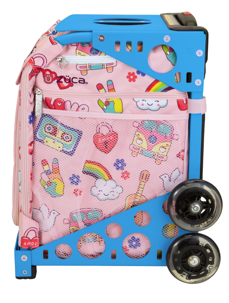 ZÜCA Groovy Vibes Sport Rolling Bag + Lunchbox