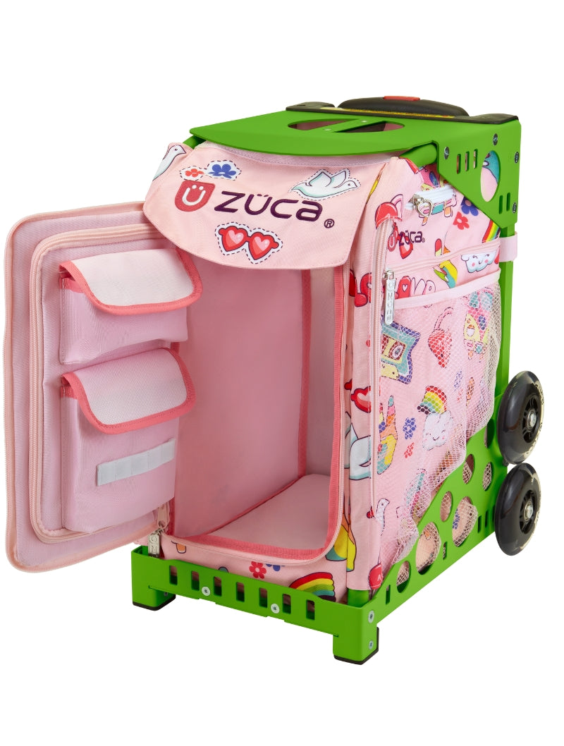 ZÜCA Groovy Vibes Sport Rolling Bag + Lunchbox