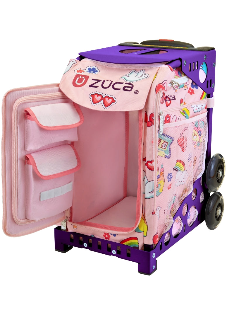 ZÜCA Groovy Vibes Sport Rolling Bag + Lunchbox