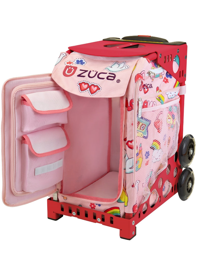 ZÜCA Groovy Vibes Sport Rolling Bag + Lunchbox