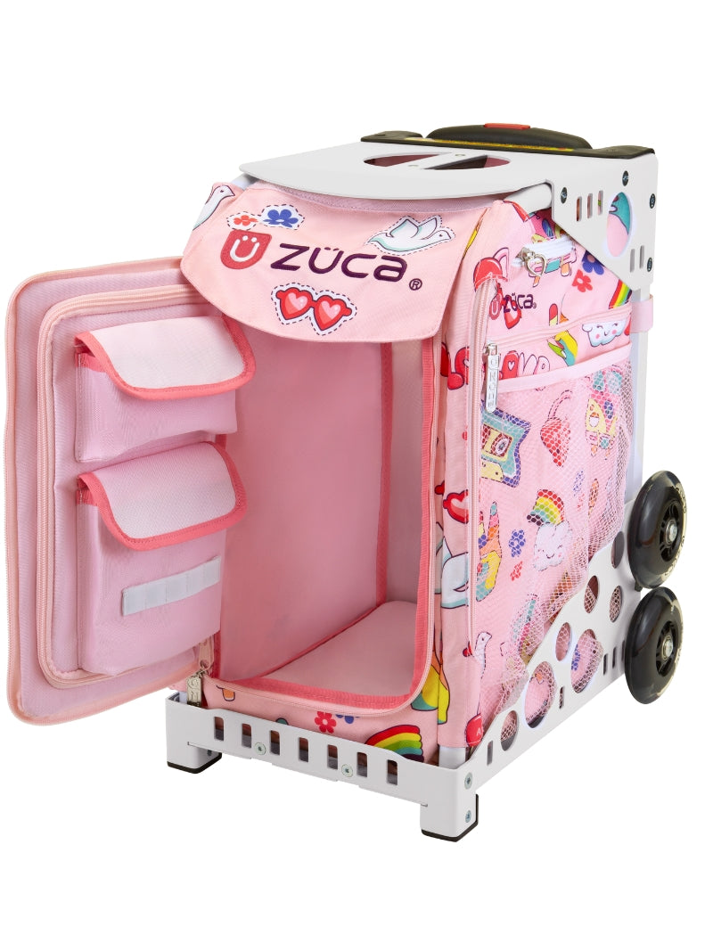 ZÜCA Groovy Vibes Sport Rolling Bag + Lunchbox
