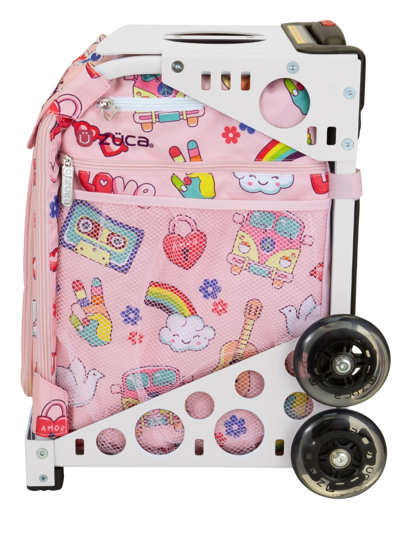 ZÜCA Groovy Vibes Sport Rolling Bag + Lunchbox