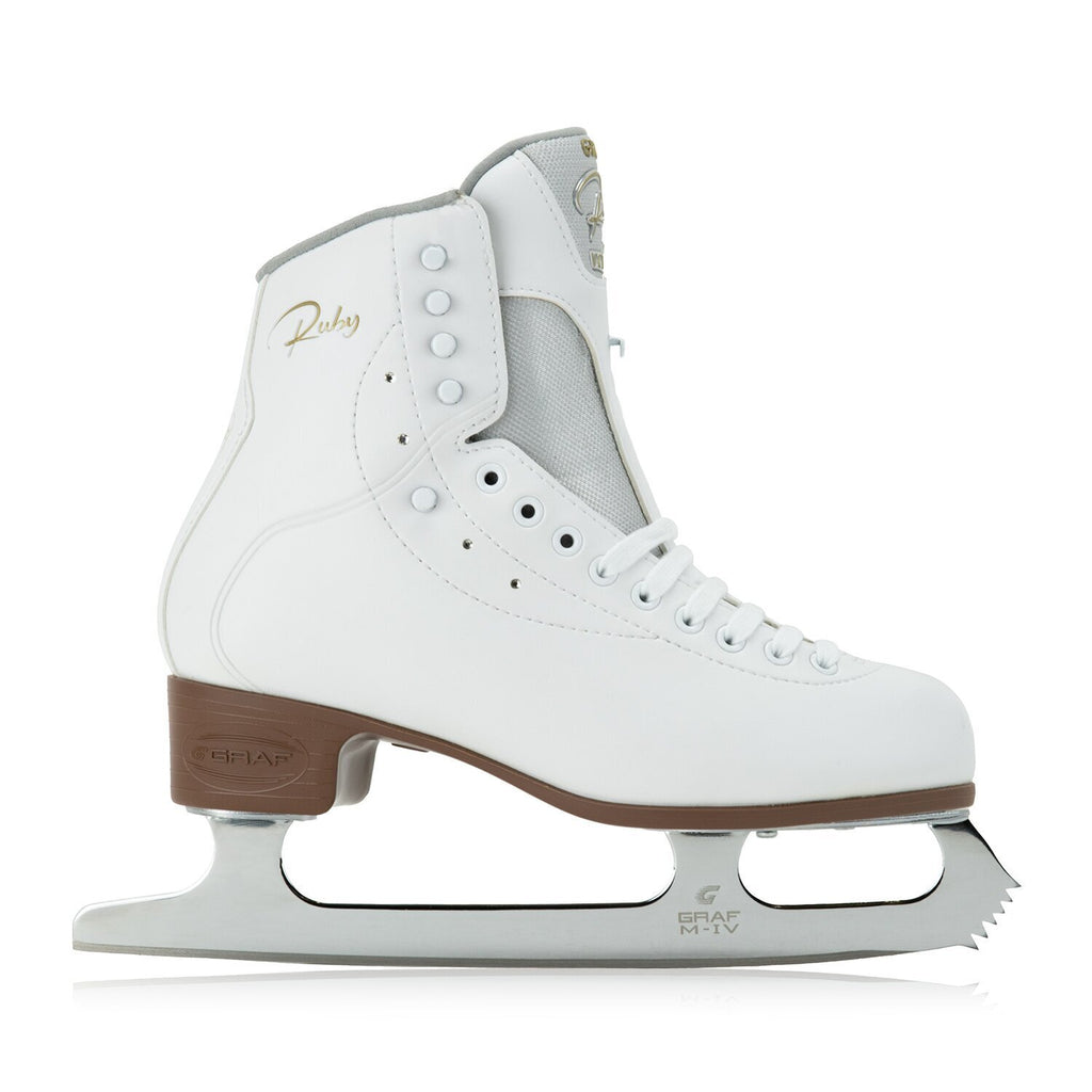 GRAF Ruby Victory Figure Skates (White)