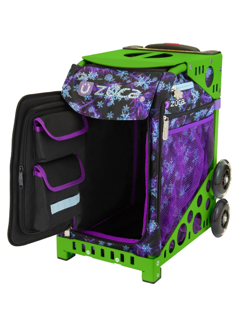 ZÜCA Snowflake Symphony Sport Rolling Bag