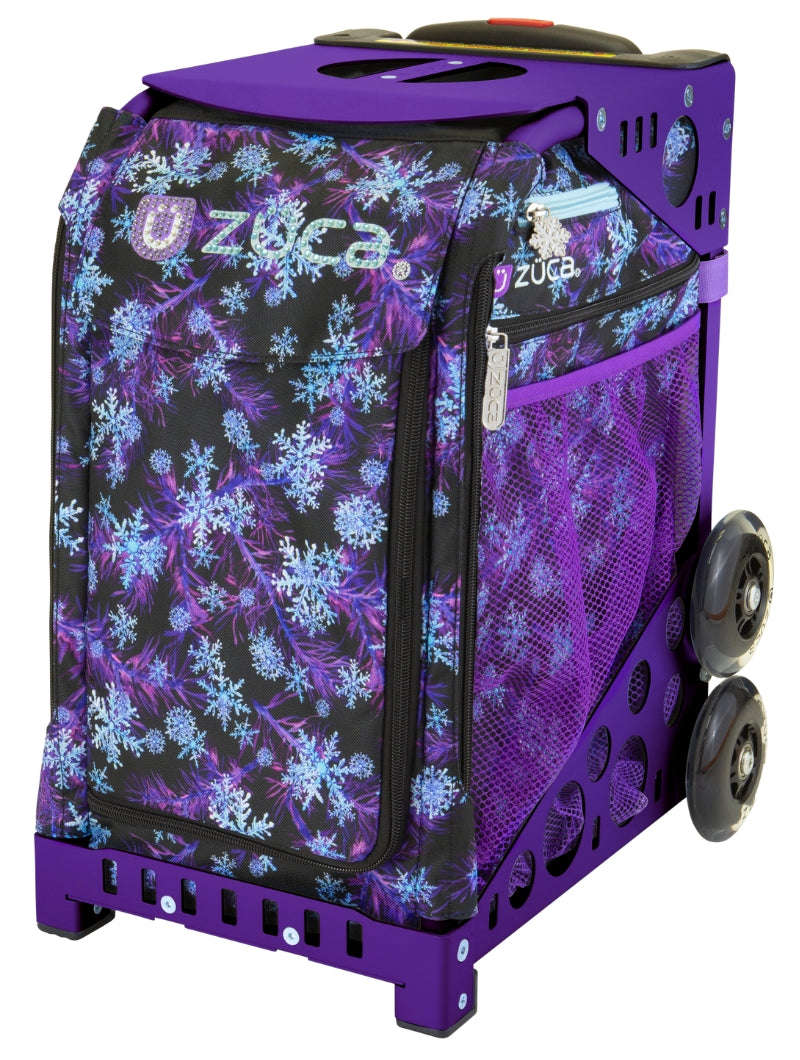 ZÜCA Snowflake Symphony Sport Rolling Bag