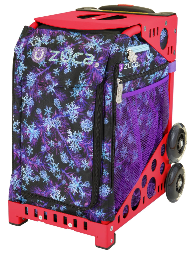 ZÜCA Snowflake Symphony Sport Rolling Bag