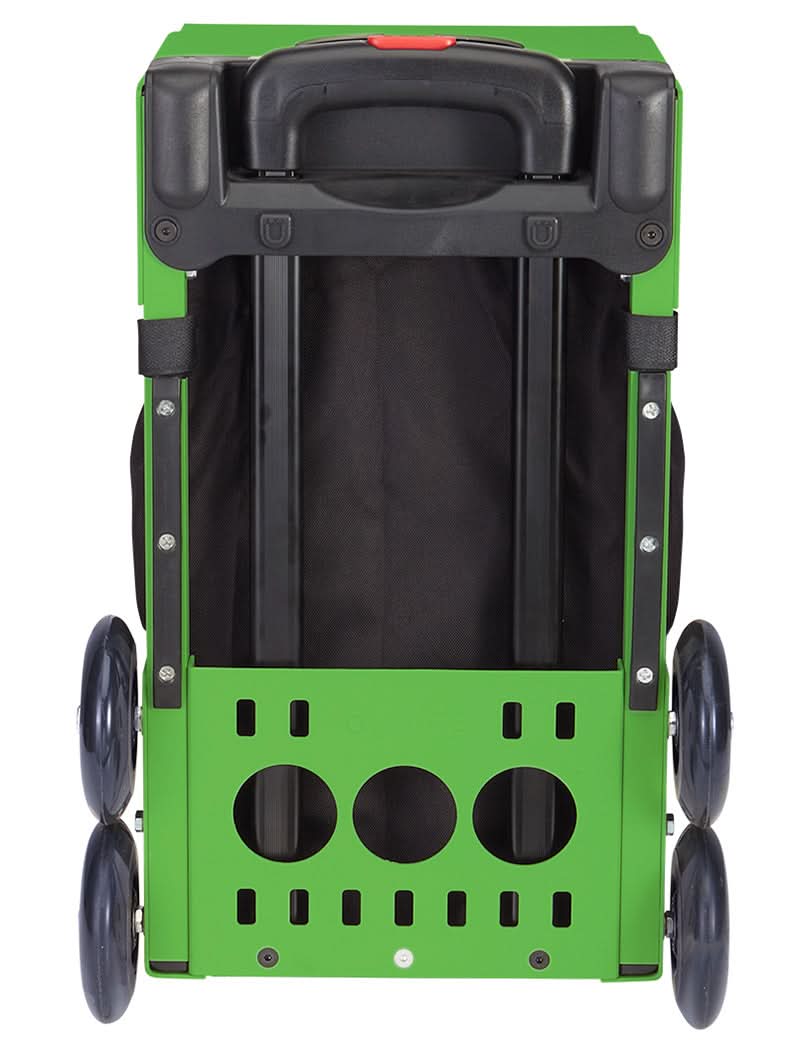 ZÜCA Sport XO Black-Green/Green Rolling Bag