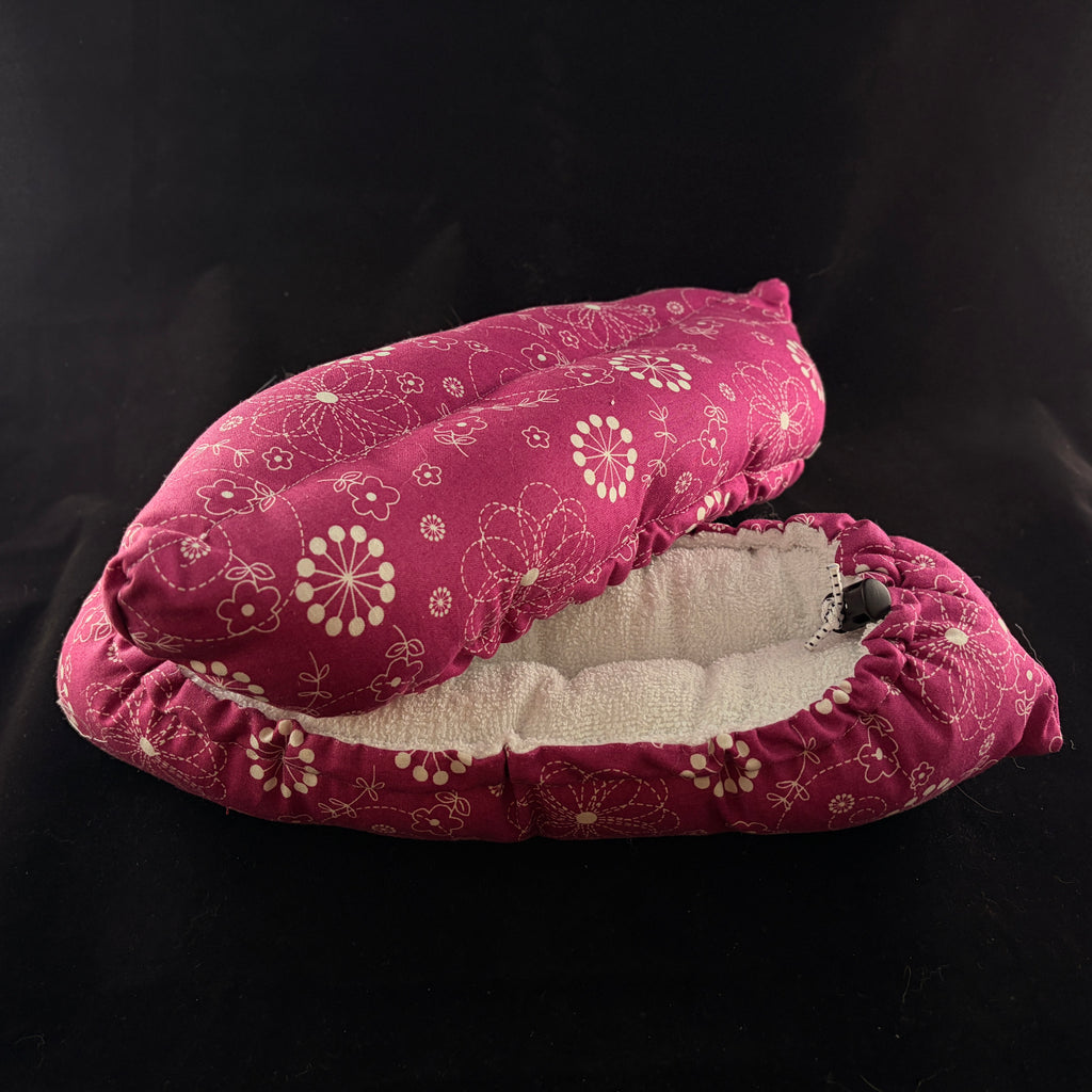Pink floral blade soakers