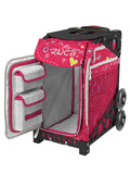 ZÜCA Pink SK8 Sport Rolling Bag (Figure Skating)