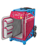 ZÜCA Pink SK8 Sport Rolling Bag (Figure Skating)