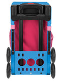 ZÜCA Pink SK8 Sport Rolling Bag (Figure Skating)