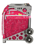 ZÜCA Pink SK8 Sport Rolling Bag (Figure Skating)