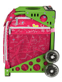 ZÜCA Pink SK8 Sport Rolling Bag (Figure Skating)