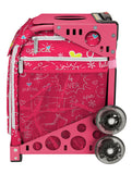 ZÜCA Pink SK8 Sport Rolling Bag (Figure Skating)