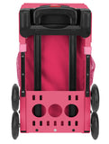 ZÜCA Pink SK8 Sport Rolling Bag (Figure Skating)