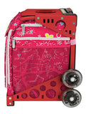 ZÜCA Pink SK8 Sport Rolling Bag (Figure Skating)