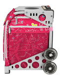 ZÜCA Pink SK8 Sport Rolling Bag (Figure Skating)