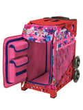 ZÜCA Romantic Botanic Sport Rolling Bag