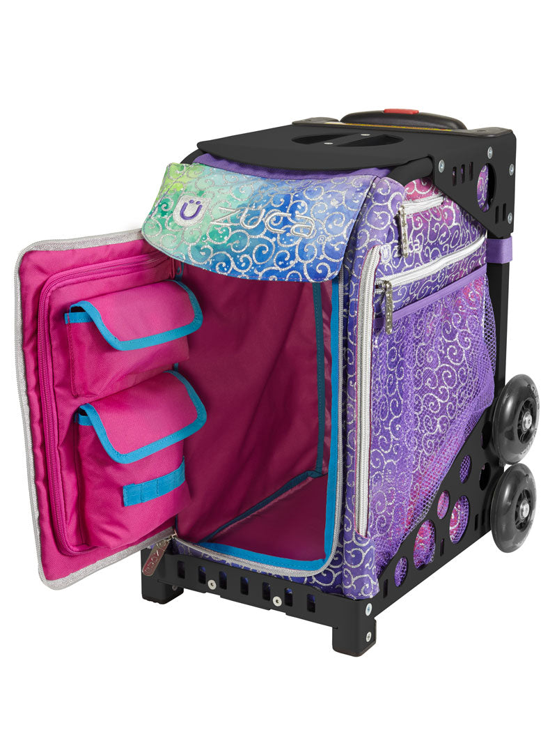 ZÜCA Sparkle ’N Swirlz Sport Rolling Bag