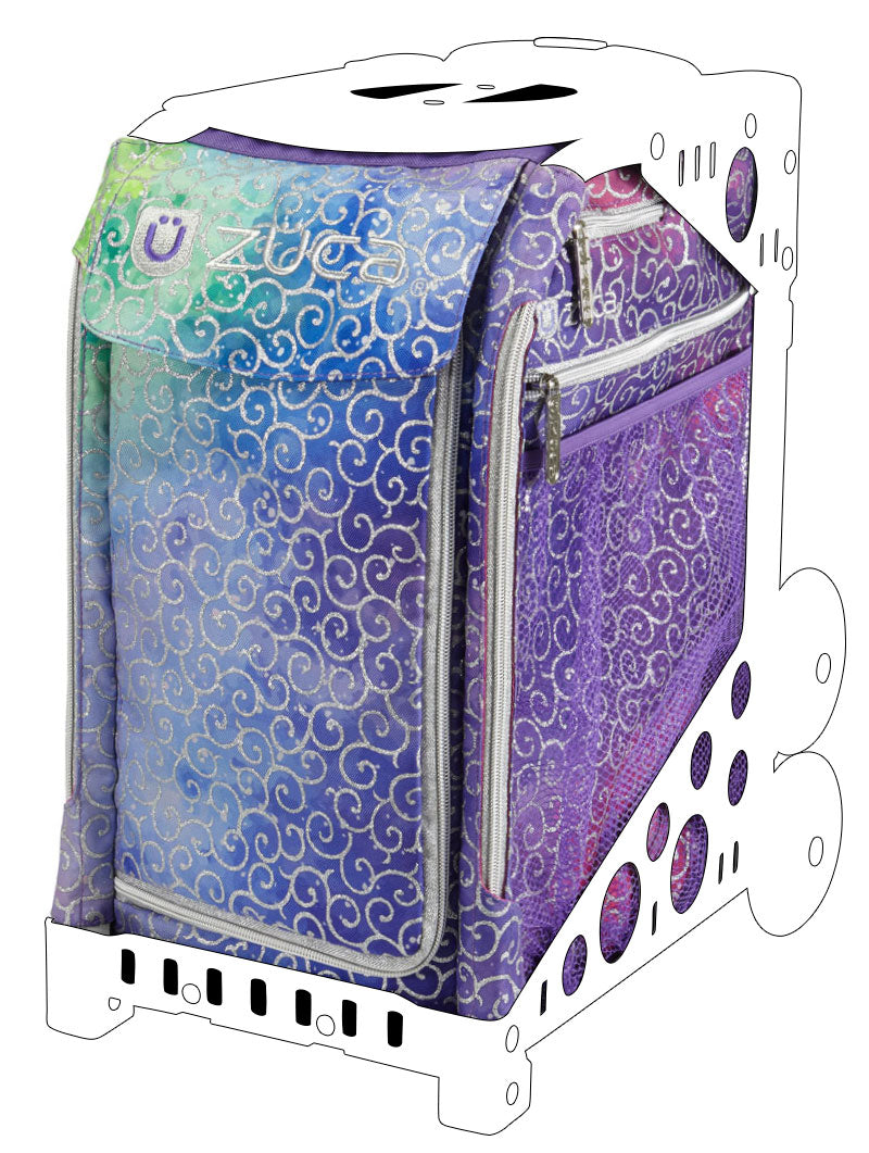 ZÜCA Sparkle ’N Swirlz Sport Rolling Bag