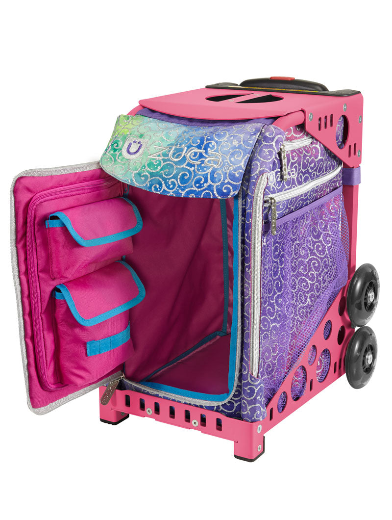ZÜCA Sparkle ’N Swirlz Sport Rolling Bag