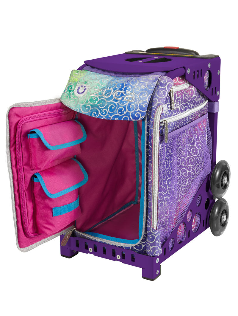 ZÜCA Sparkle ’N Swirlz Sport Rolling Bag