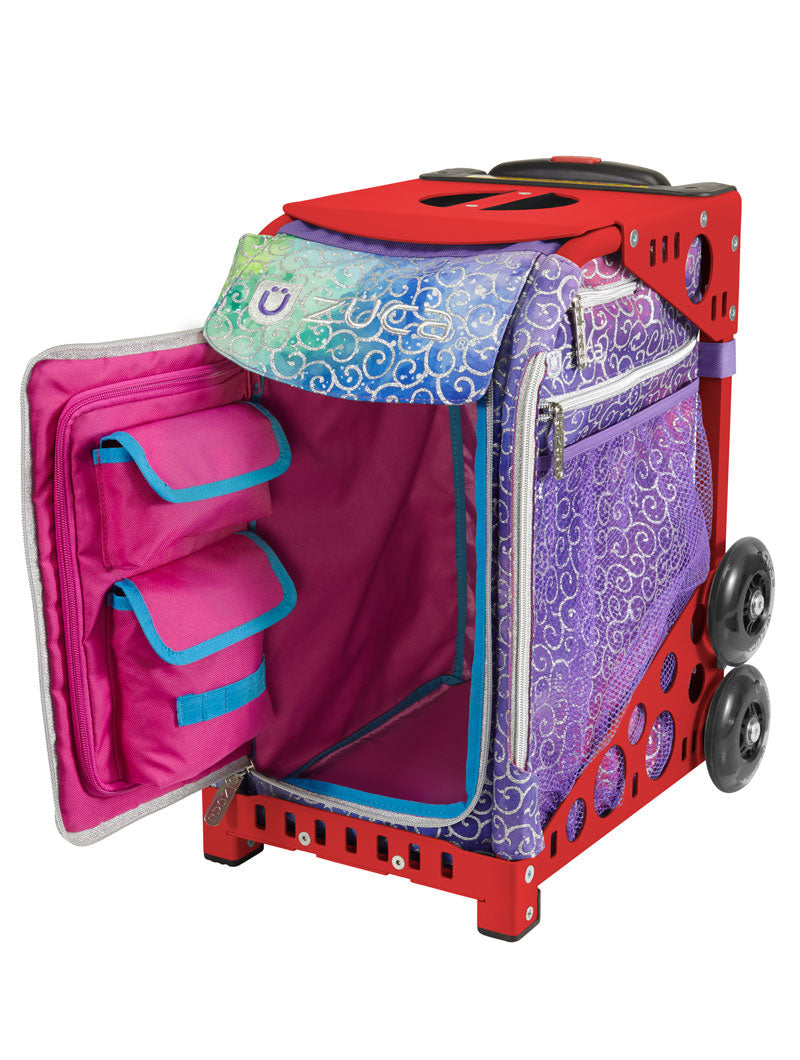 ZÜCA Sparkle ’N Swirlz Sport Rolling Bag