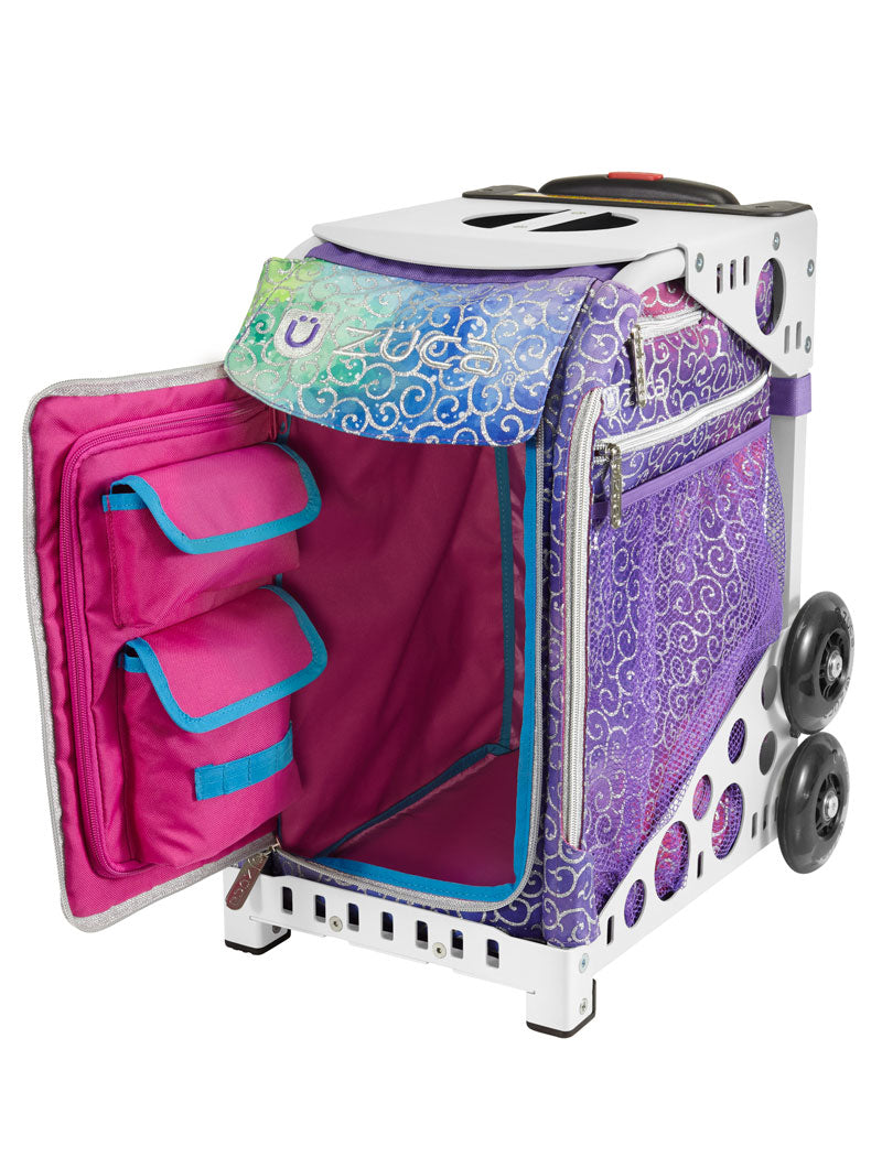 ZÜCA Sparkle ’N Swirlz Sport Rolling Bag