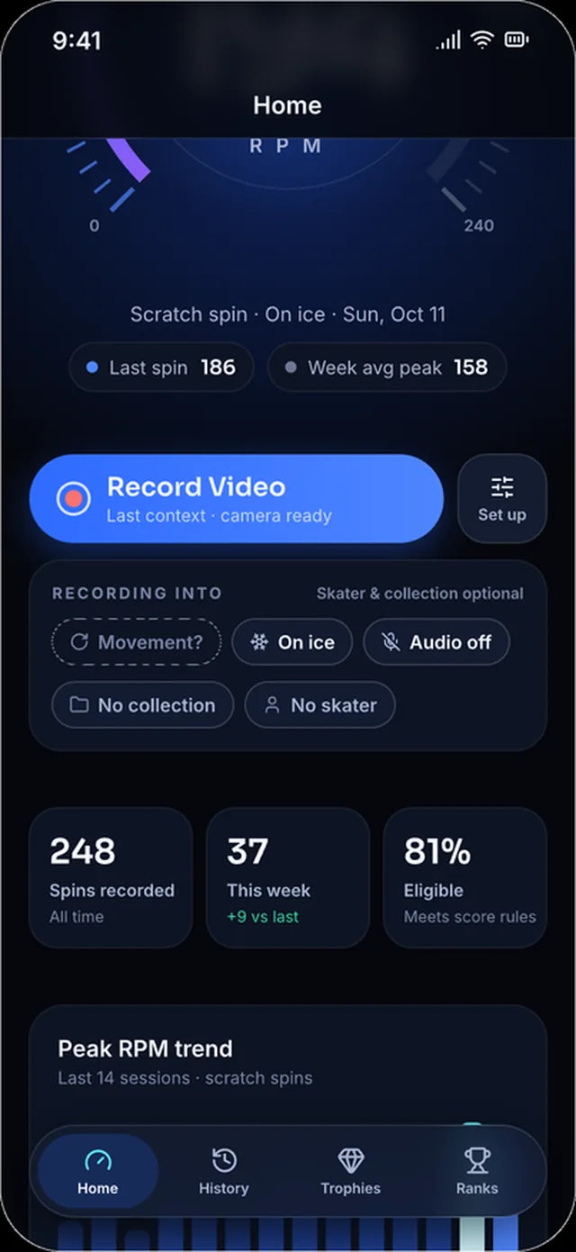 Planned design: Record Video with recording context