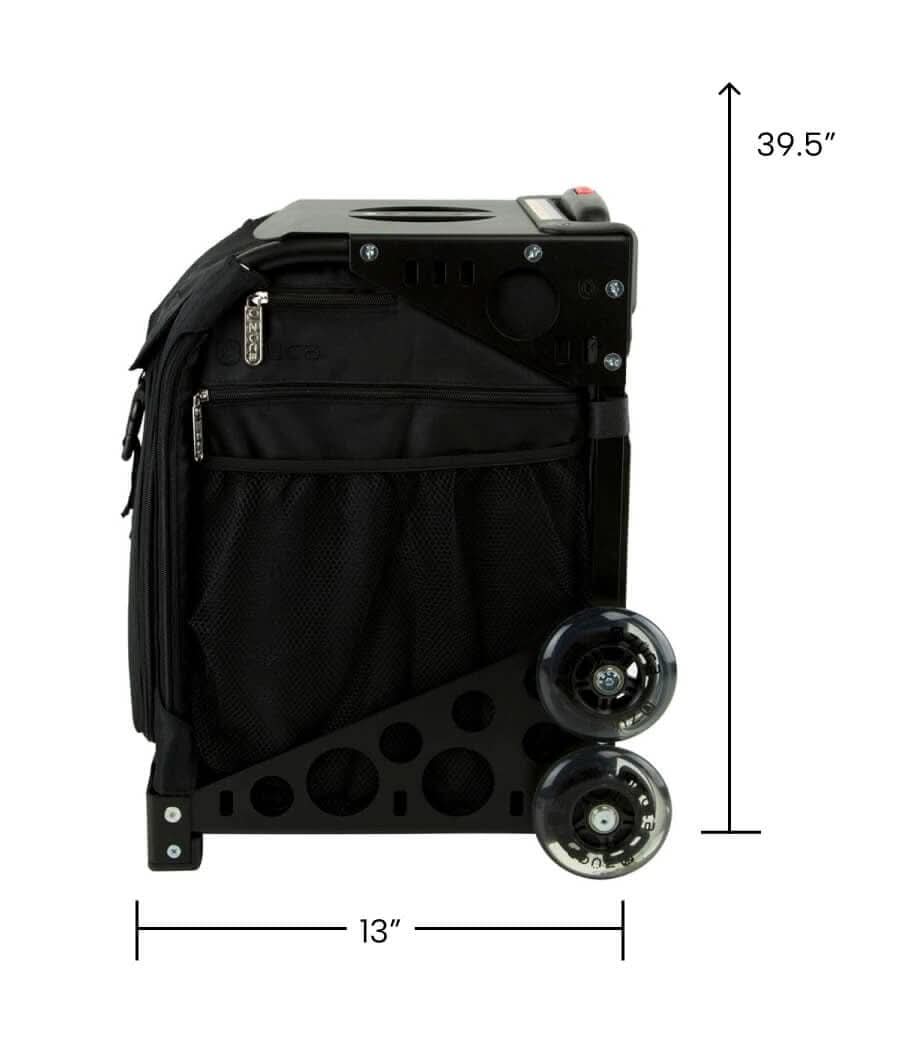 ZÜCA Sport XO Black/Black Rolling Bag