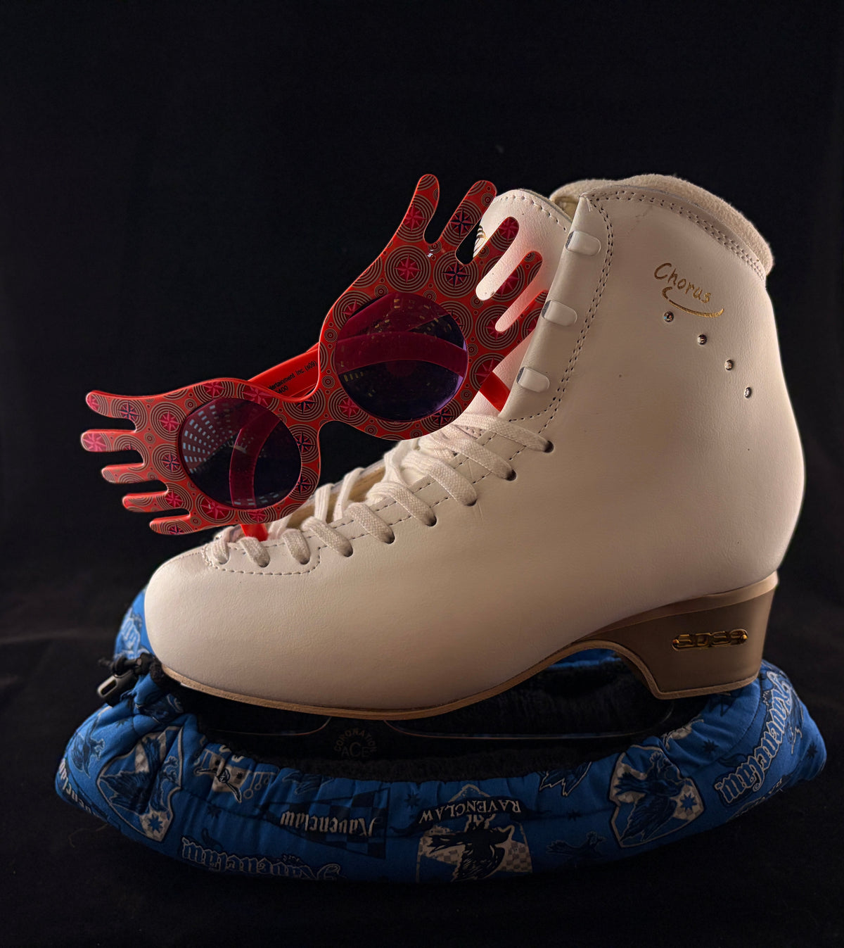 Blue and bronze wizard house inspired blade soakers