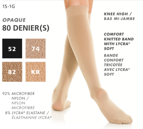 Mondor Knee-High Comfort Knitted Lycra Socks