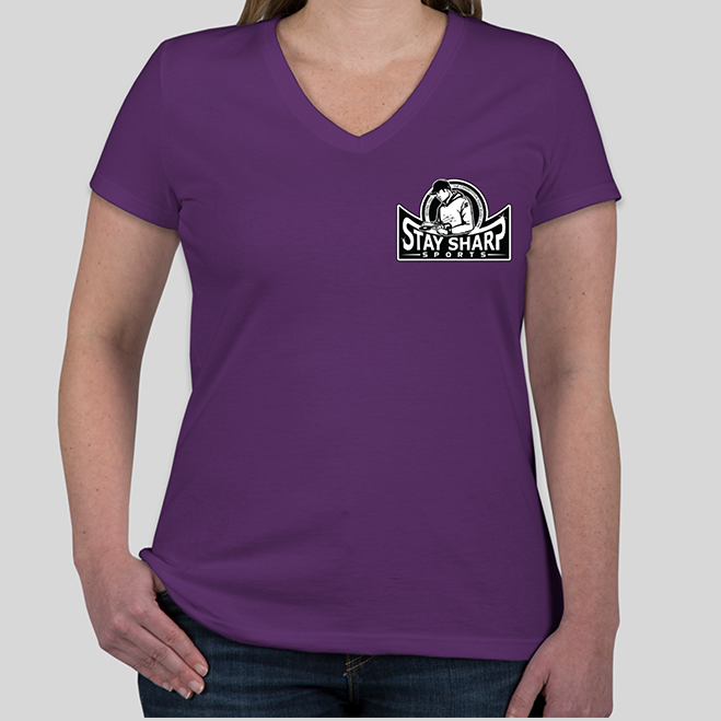 Women's Stay Sharp Logo Tee